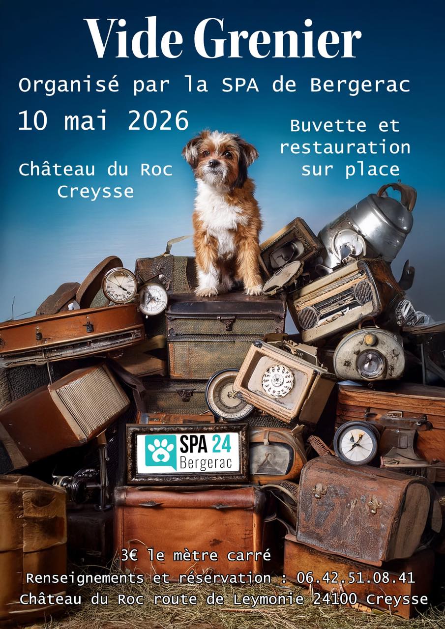 Vide Grenier le 10 Mai 2026 